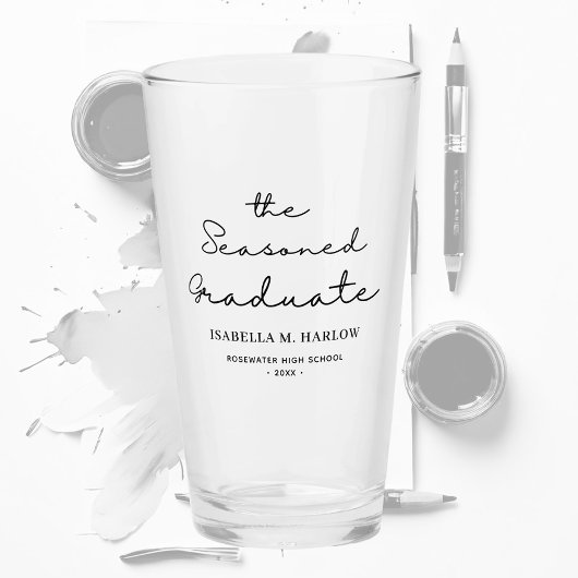 The Seasoned Graduate Persoonlijk Glas