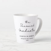 The Seasoned Graduate Persoonlijk Latte Mok (Rechterhoek)