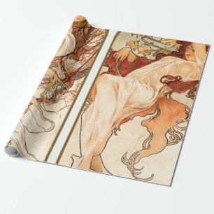 The Seasons Original 1897 By Alphonse Mucha Cadeaupapier