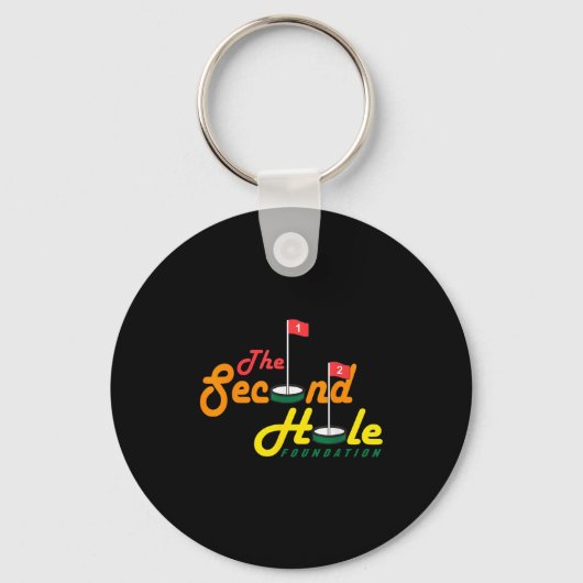 The Second Hole Foundation Funny Apparel  Sleutelhanger (Voorkant)