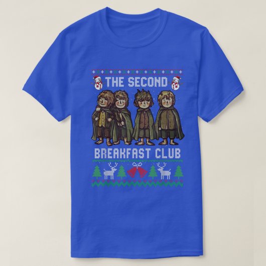 The Second Ugly Christmas Breakfast Sweater Club C T-shirt (Design voorkant)