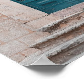 The Secret Doorway of a Maltese Summer Poster (Hoek)