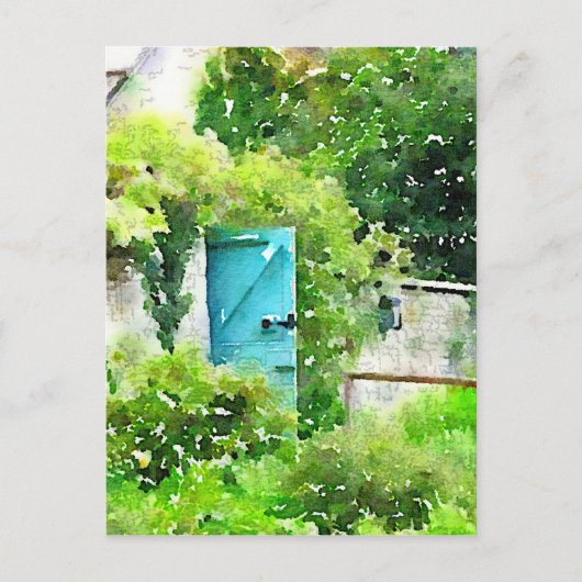 The Secret Garden Briefkaart (Voorkant)