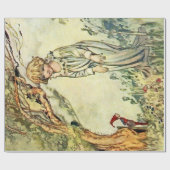 "The Secret Garden" Fairy Art van Charles Robinson Cadeaupapier (Vlak)