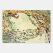 "The Secret Garden" Fairy Art van Charles Robinson Inpakpapier Vel (Voorkant 3)