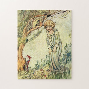 "The Secret Garden" Fairy Art van Charles Robinson Legpuzzel