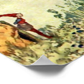 "The Secret Garden" Fairy Art van Charles Robinson Poster (Hoek)