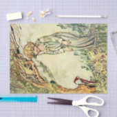 "The Secret Garden" Fairy Art van Charles Robinson Tissuepapier (Craft)