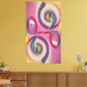 The Secret of Design 69 Ken Gage Art Canvas Afdruk (Insitu (Woonkamer))