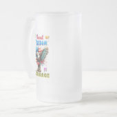 The Secret Of Freedom Is Courage Matglas Bierpul (Voorkant links)