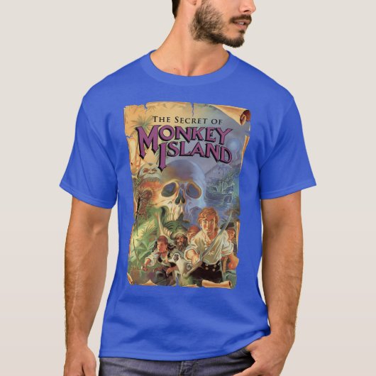 The Secret of Monkey Island retro T-shirt (Voorkant)