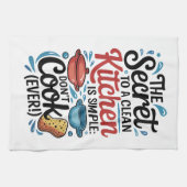 The Secret To A Clean Kitchen..... Theedoek (Horizontaal)