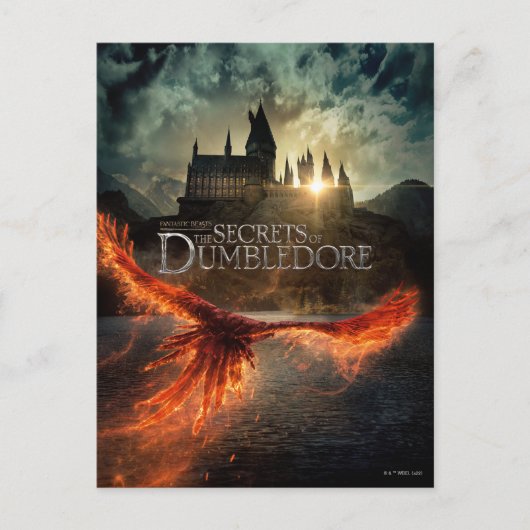 The Secrets of Dumbledore Theatrical Poster Briefkaart (Voorkant)