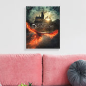 The Secrets of Dumbledore Theatrical Poster Canvas Afdruk (Insitu (Woonkamer))