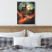The Secrets of Dumbledore Theatrical Poster Canvas Afdruk (Insitu (Slaapkamer))