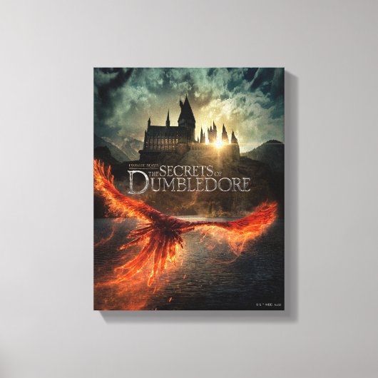 The Secrets of Dumbledore Theatrical Poster Canvas Afdruk (Voorkant)