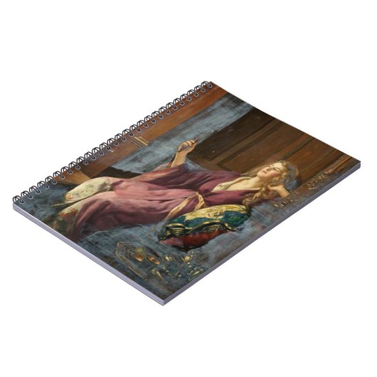 The Seductive Minx (by John Collier) Notitieboek (Linkerzijde)