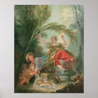 The See-Saw - Fragonard speelse rococokunst