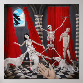 "The Seeker" door Christiane Cegavske Poster