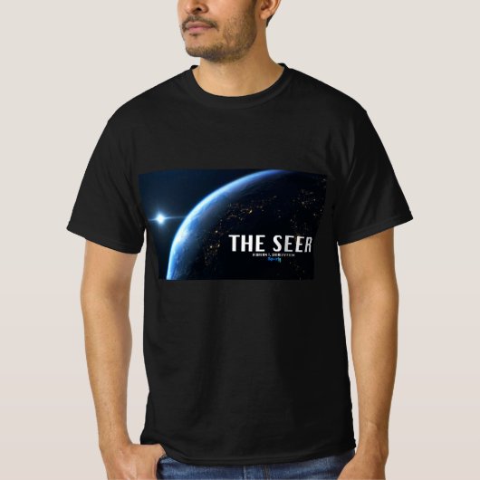 "The Seer" bekroonde sci/fi korte film T-shirt (Voorkant)