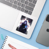 The Seer Of Duality Sticker (Laptop met iPhone)