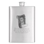 The Selkirk Grace Burns Night Supper Prayer Grey Flacon (Voorkant)