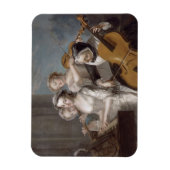 The Sense of Hearing, c.1744-7 (olie op canvas) Magneet (Verticaal)