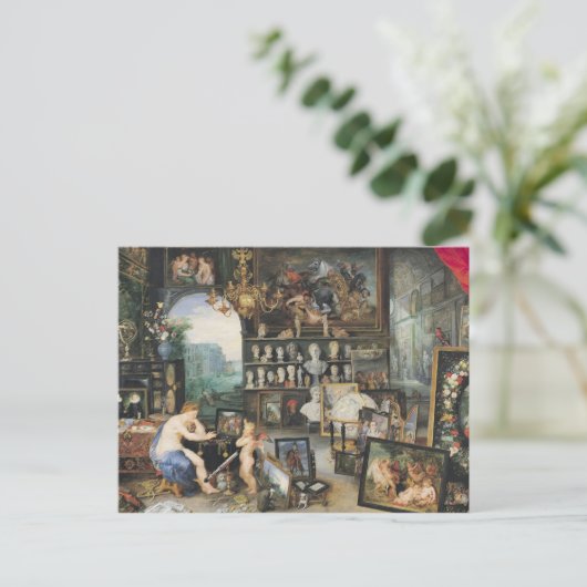 The Sense of Sight, 1617 Briefkaart (Staand voorkant)