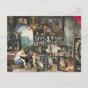 The Sense of Sight, 1617 Briefkaart