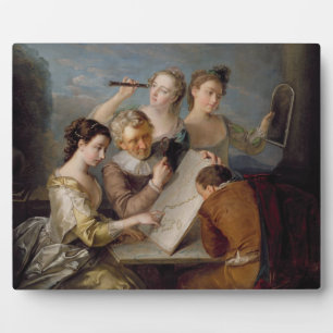 The Sense of Sight, c.1744-47 (olie op canvas) Fotoplaat