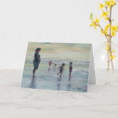 "The Sentinel" Blank Note Kaart (Gele Bloem)