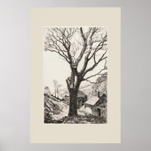 The Sentinel Cornwall Eleanor Hughes Nadruk Poster