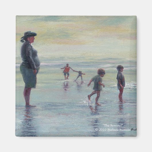 "The Sentinel" Magnet (Voorkant)