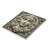 The Serene Muse Tegeltje (Zijkant)