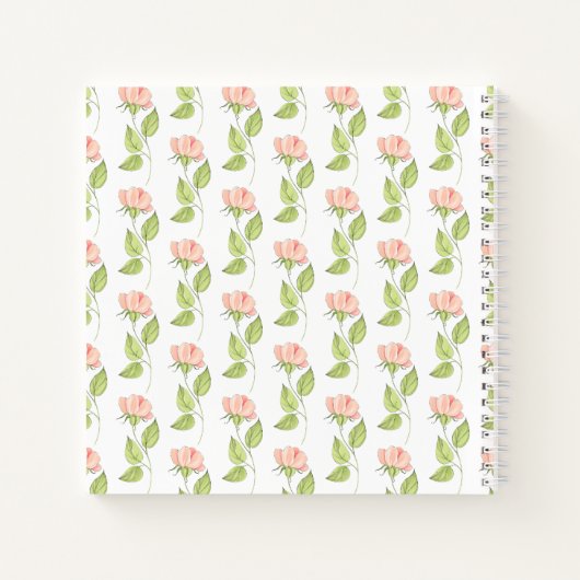 The Serene Rose Notitieboek (Achterkant)