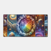 The Seven Days of Universe Creation Desk Mat (Voorkant)