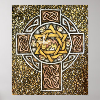 "The Seven Gifts of the Heilige Geest" - pen Poster