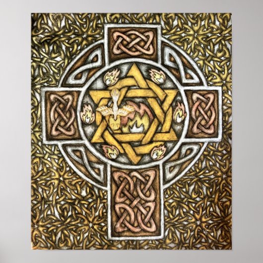 "The Seven Gifts of the Heilige Geest" - pen Poster (Voorkant)