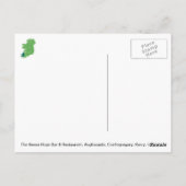 The Seven Hogs Bar, Castlegregoey, Kerry, Ierland Briefkaart (Achterkant)