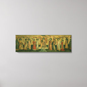 The Seven Liberal Arts, c.1435 Canvas Afdruk