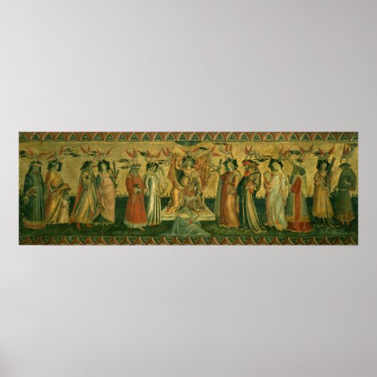 The Seven Liberal Arts, c.1435 Poster (Voorkant)