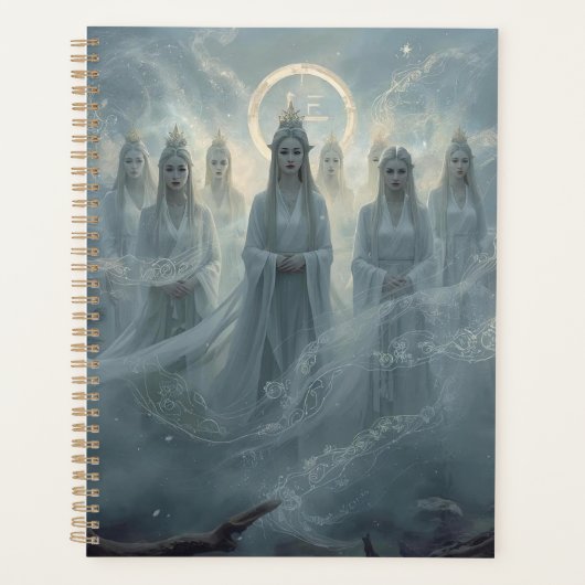 The Seven Queens of the Mist Planner (Voorkant)
