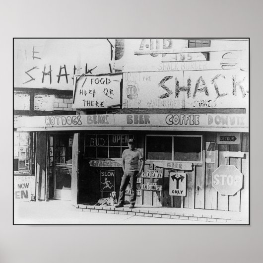 The Shack, Playa del Rey 1972 Poster (Voorkant)