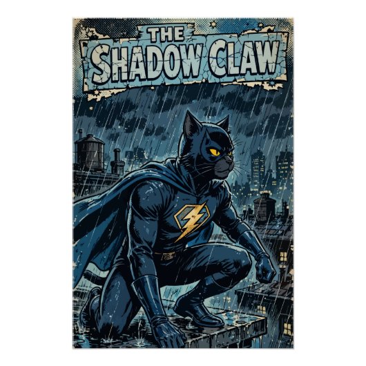 The Shadow Claw: Night of the Storm Perfect Poster (Voorkant)