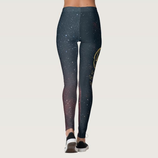 The Shadow & Stardust Scorpio Leggings (Achterkant)