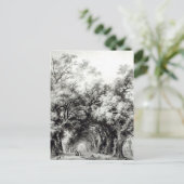 The shady alley, c.1773-74 briefkaart (Staand voorkant)