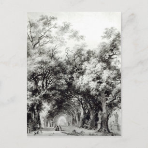 The shady alley, c.1773-74 briefkaart