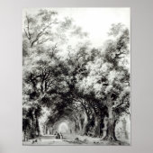 The shady alley, c.1773-74 poster (Voorkant)