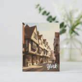 The Shambles in New York, Engeland Briefkaart (Staand voorkant)