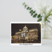 The Shanghai Bund, China Briefkaart (Staand voorkant)